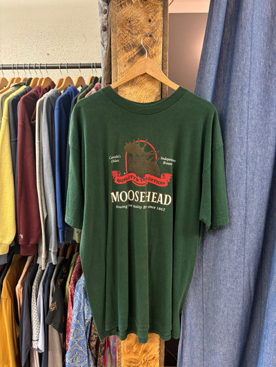 Vintage Moosehead Green T-Shirt - XXL