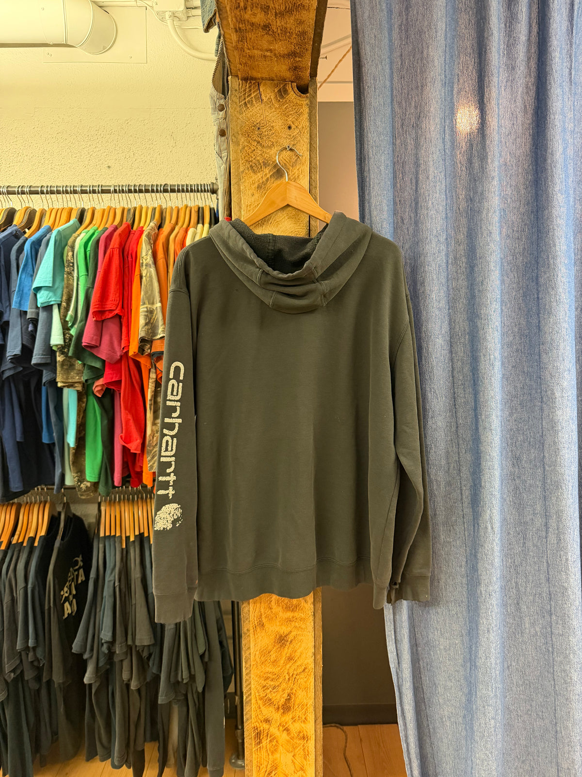 Vintage Carhartt grey hoodie - XL