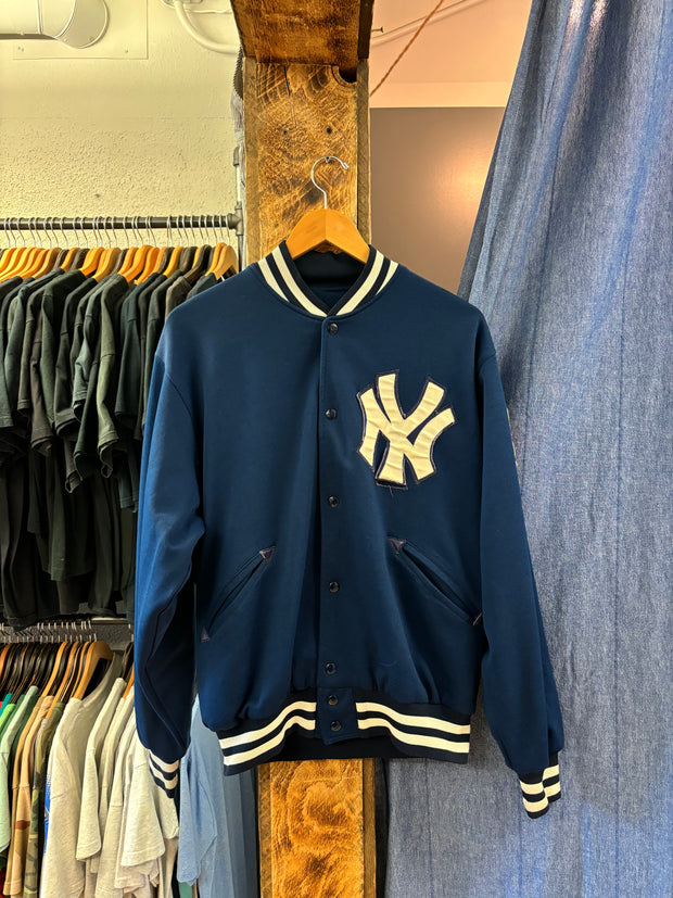 Vintage Yankees Button-Up Jacket - M