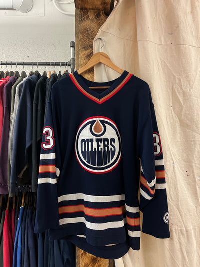 Vintage Edmonton Oilers "Hemsky" Jersey - L