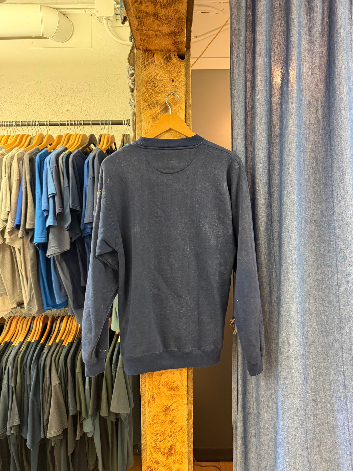 Vintage African elephant graphic sweatshirt - S