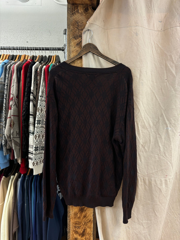 Vintage Tosani Brown Cardigan - M