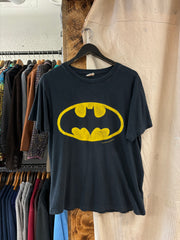 Vintage Batman Black Logo T-Shirt - M