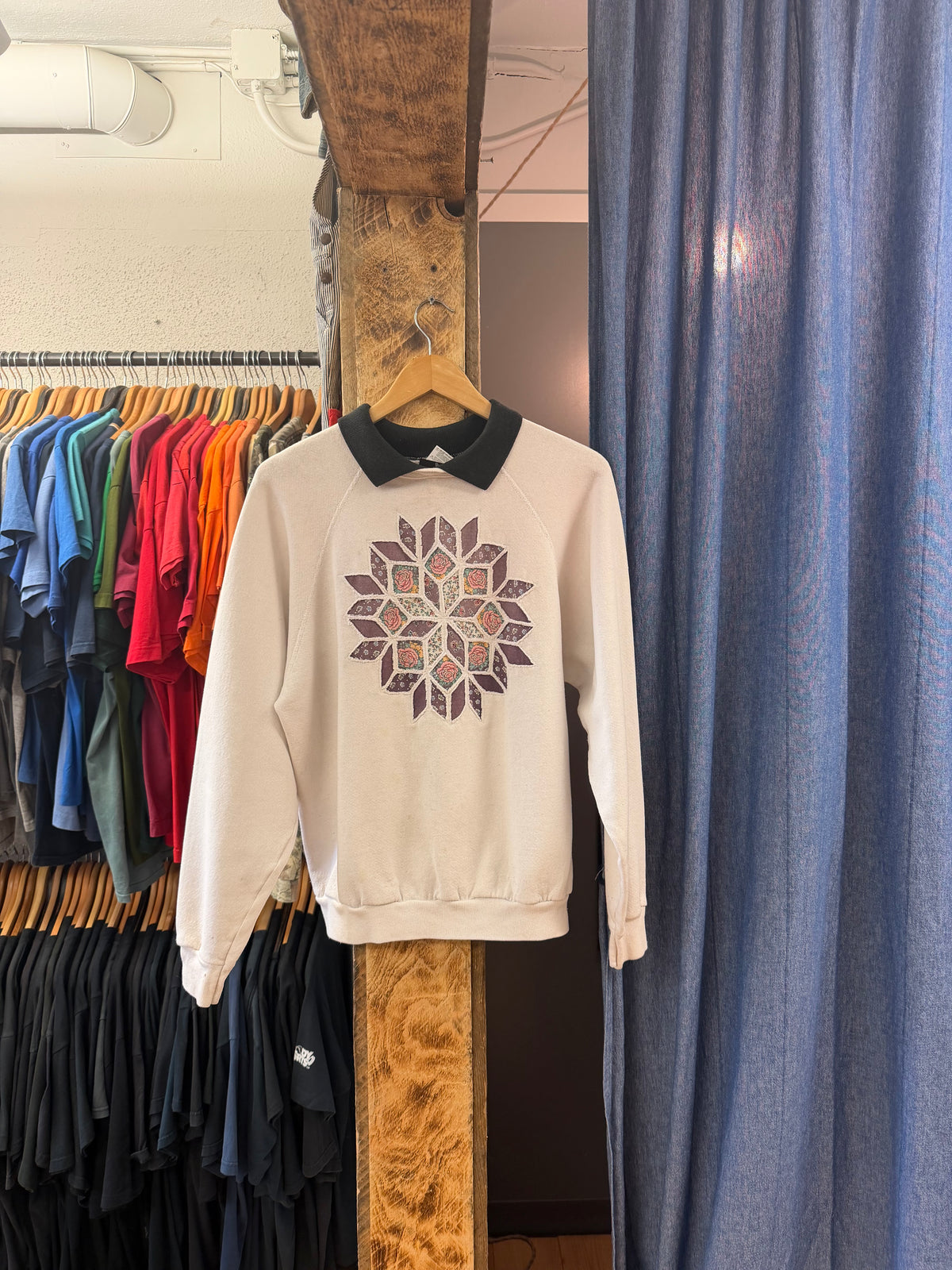 Vintage tulex graphic sweatshirt - L