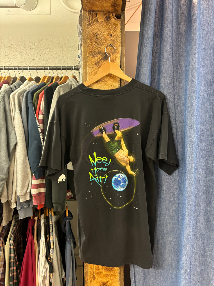 Vintage 1998 Planet Extreme Black T-Shirt - L