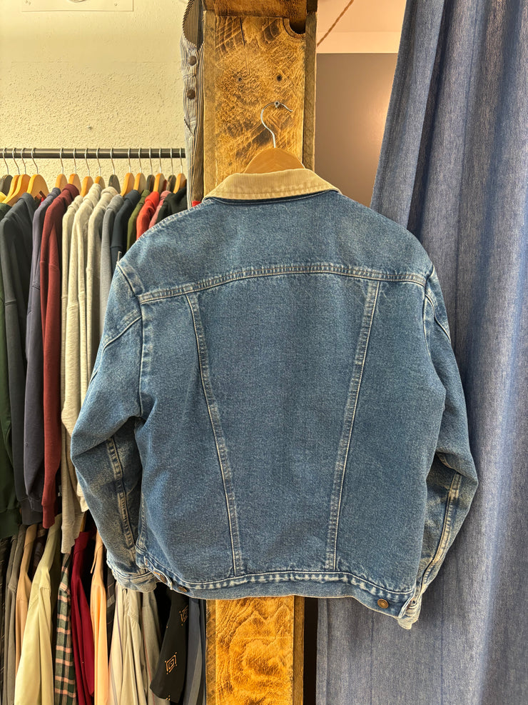Vintage Wrangler Lined Denim Jacket - S