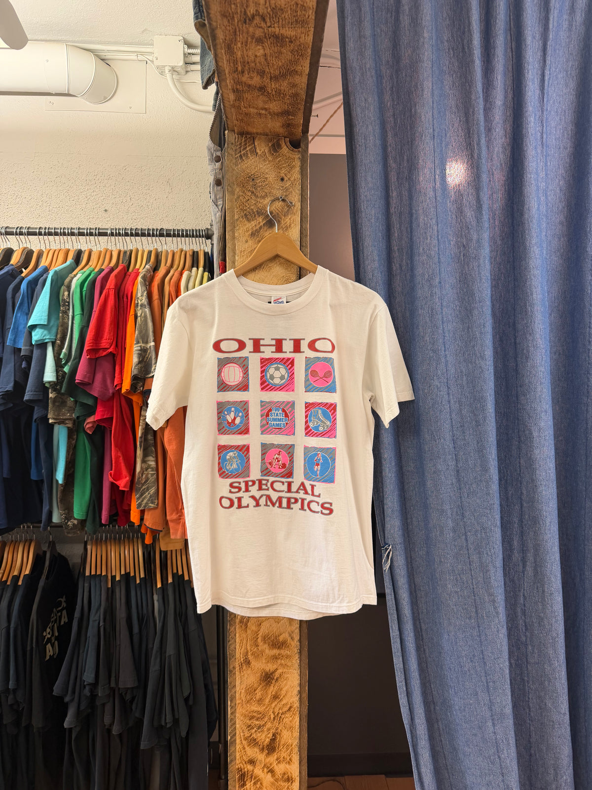 Vintage Ohio special Olympics graphic t-shirt - L