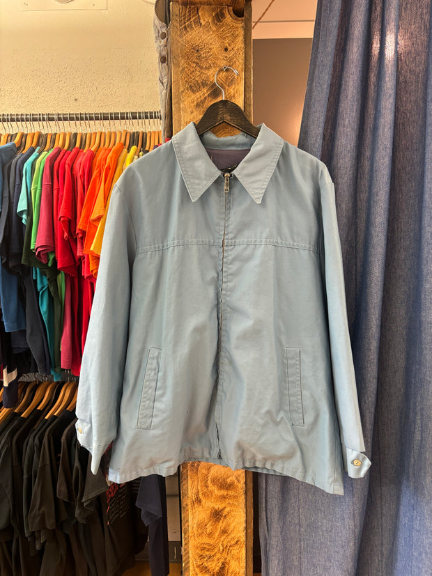 Vintage Macleod's Harrington Light Blue Jacket - L