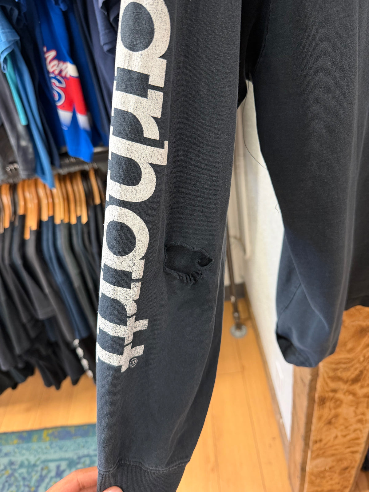 Vintage carhartt black long sleeve - XL