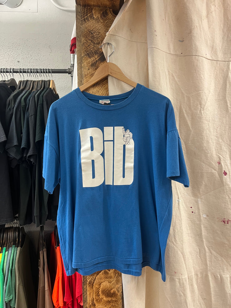 Vintage BIB Blue T-shirt - L