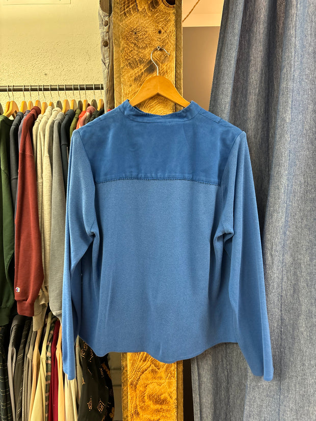 Vintage Tan Jay Women’s Blue Zip-Up Jacket - L