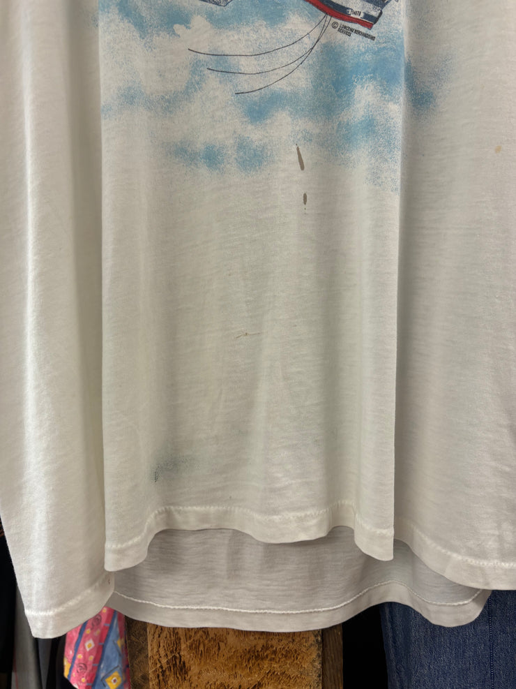 Vintage Snowbirds White T-Shirt - L