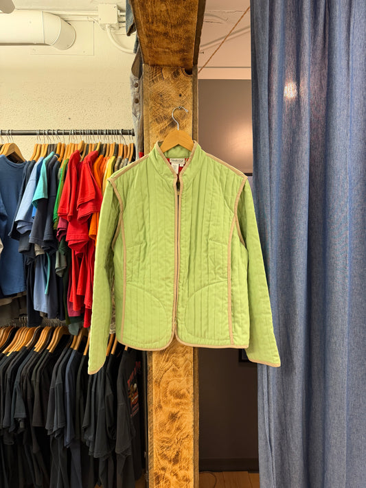 Vintage coldwater creek green zip up - L