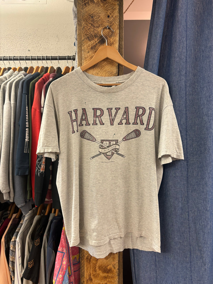 Vintage Harvard Light Grey T-shirt - L