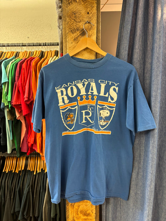 Vintage Kansas Royals Blue T-shirt - L