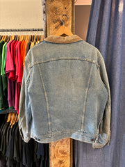 Vintage Lee Denim Light Wash Jacket - XL