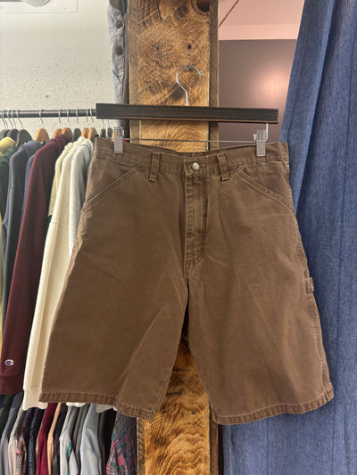 Vintage Wrangler Brown Cargo Shorts - 30
