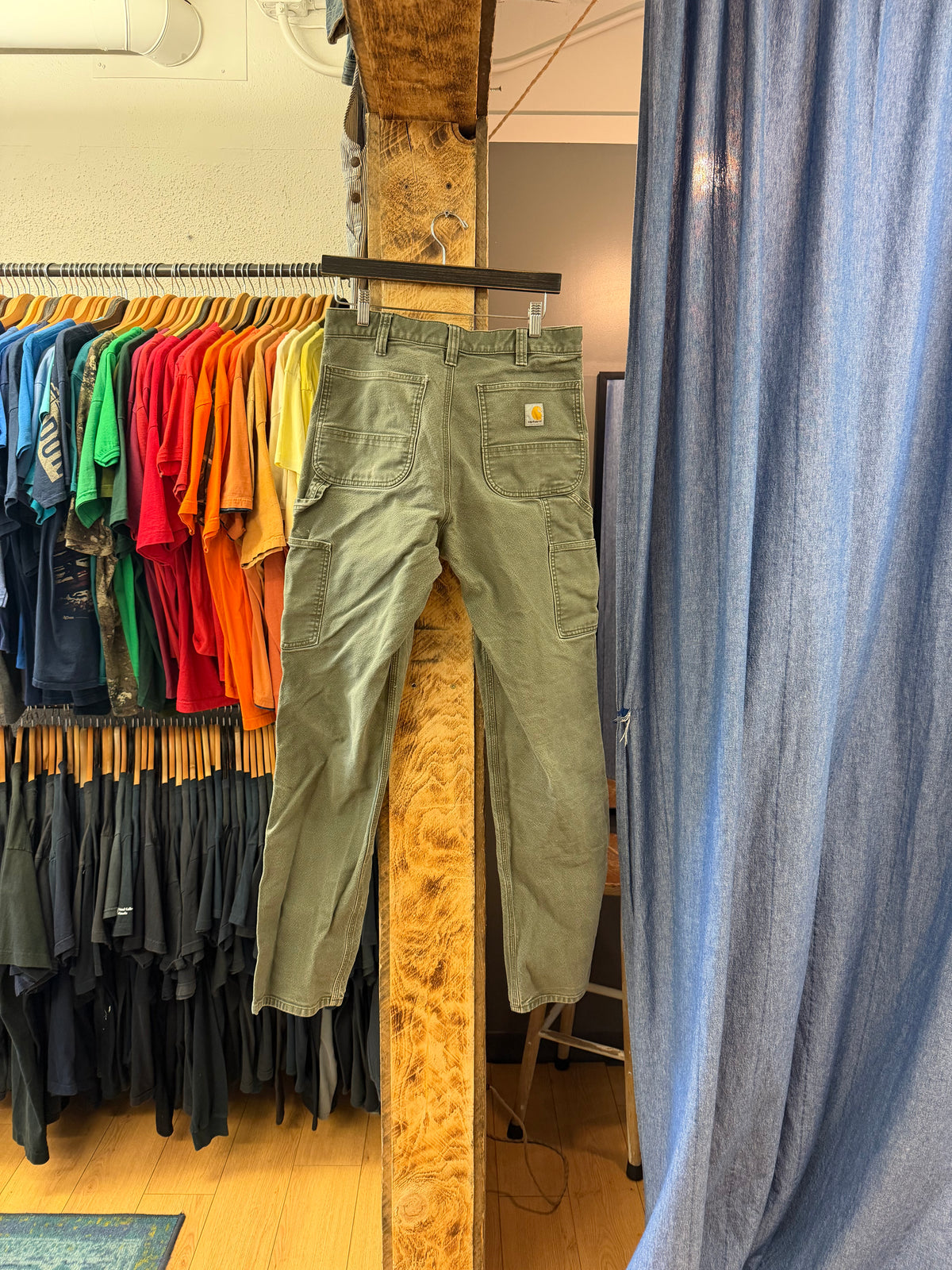 Vintage carhartt relaxed fit Olive pants - 32x34