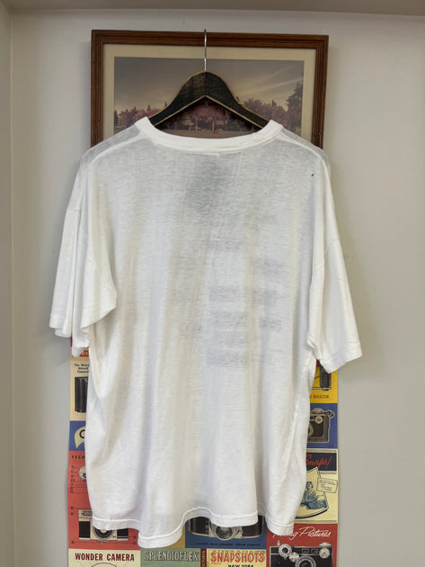 Vintage Computer Problem Solving Flow Chart White T-shirt - XL ...