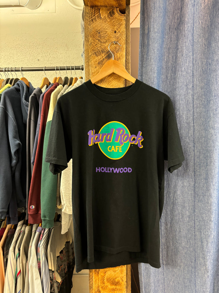 Vintage Hard Rock Cafe "Hollywood" Black T-shirt - L