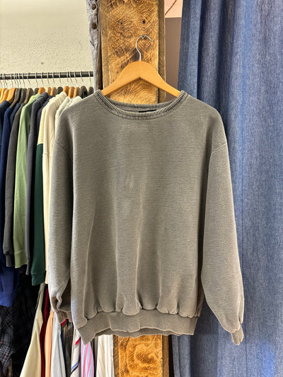 Windriver Washed Grey Crewneck - L