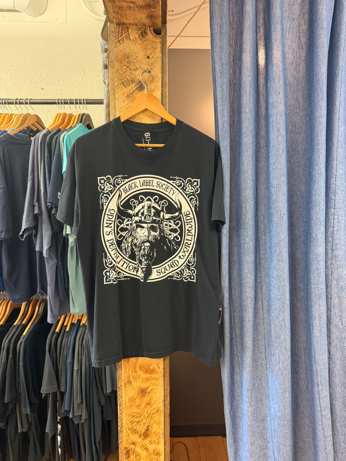 Vintage black label society graphic t-shirt - L