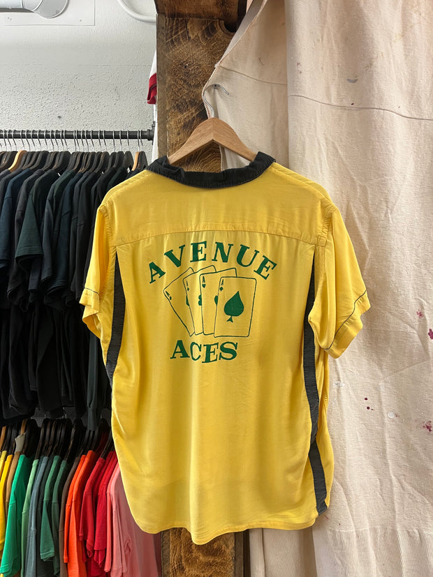 Vintage 1960's Bowling "Avenue Aces" T-shirt - L