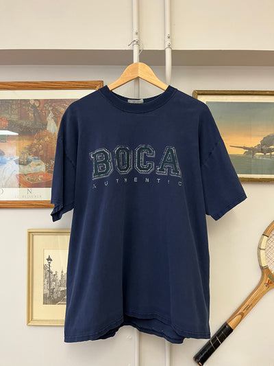 Vintage Boca Authentic Navy Blue T-shirt - XL