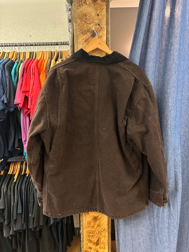 Vintage Carhartt Chore Brown Jacket - XL