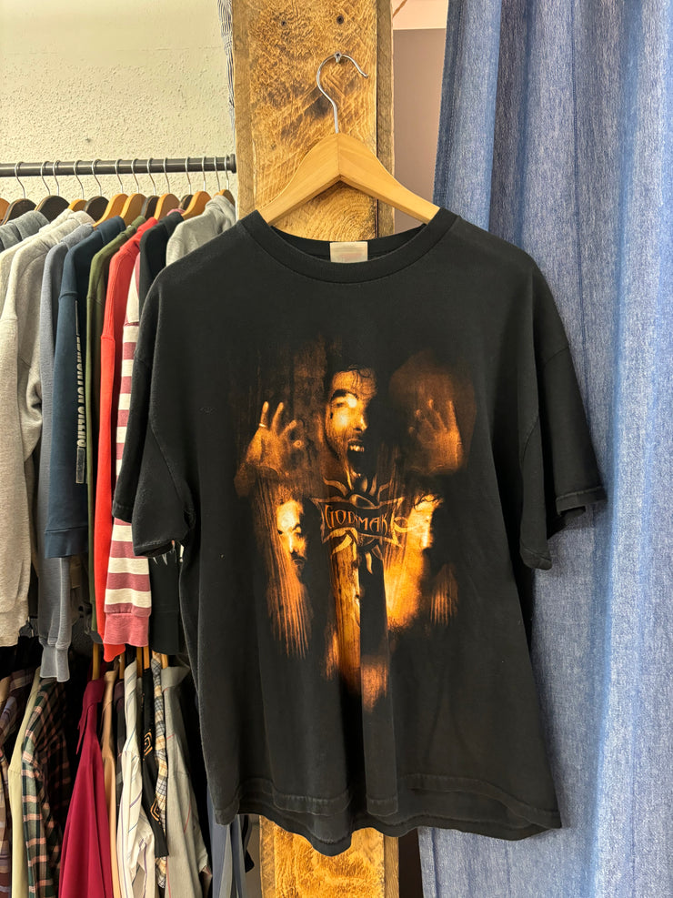 Vintage Godsmack Faceless Black T-shirt - XL