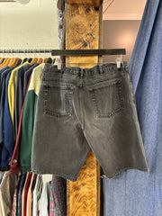 Vintage Penman’s Faded Black Jorts - 36