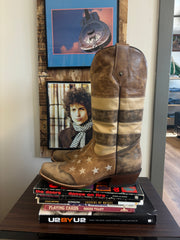 Cowboy Handmade Tan Squared Toe Boots - 11