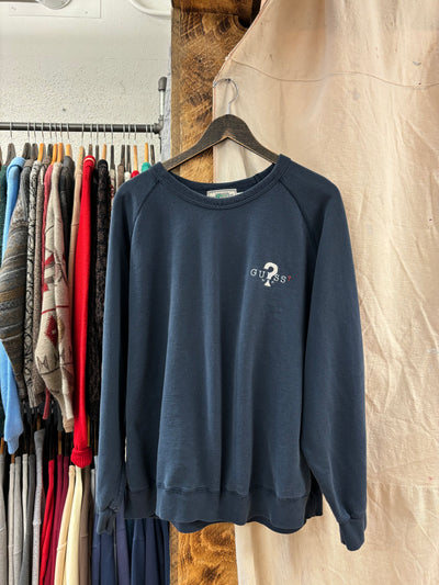 Vintage Guess USA Blue Crewneck - L