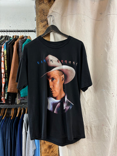 Vintage 1996 Garth Brooks Black T-shirt - XL