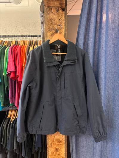 Vintage Eddie Bauer Navy Zip Up Jacket - L
