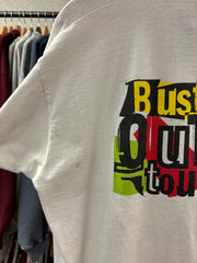 Vintage YTV Crew “Bust Out Tour” White T-Shirt - XL
