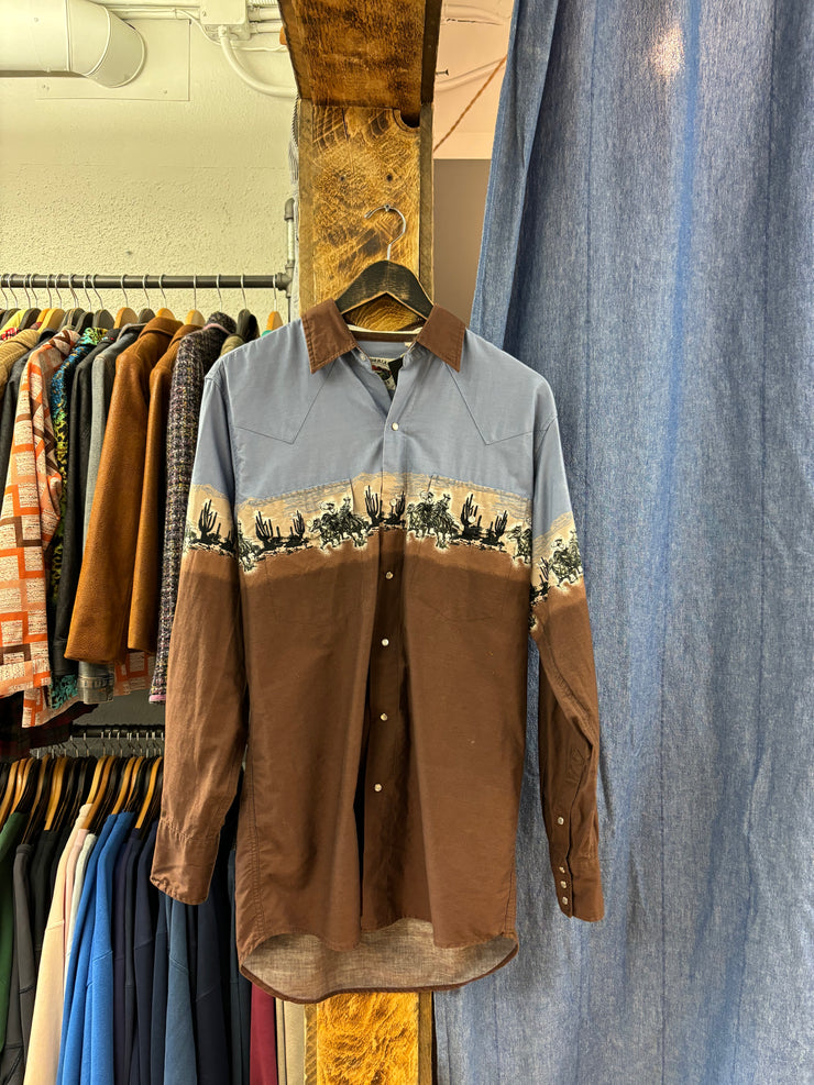 Vintage Cumberland Outfitters Western Longsleeve Button-Up - M