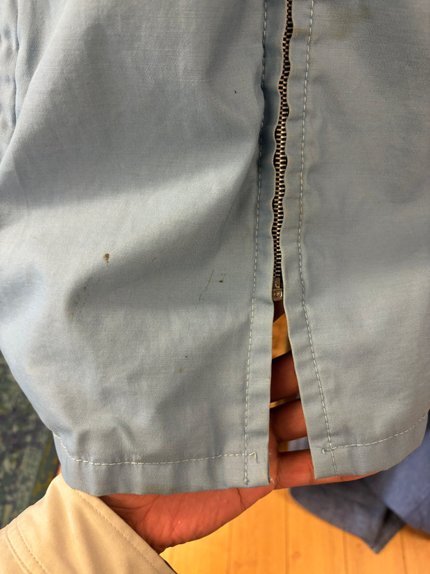 Vintage Macleod's Harrington Light Blue Jacket - L