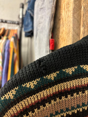 Vintage Norvyk women's patterned cardigan - M