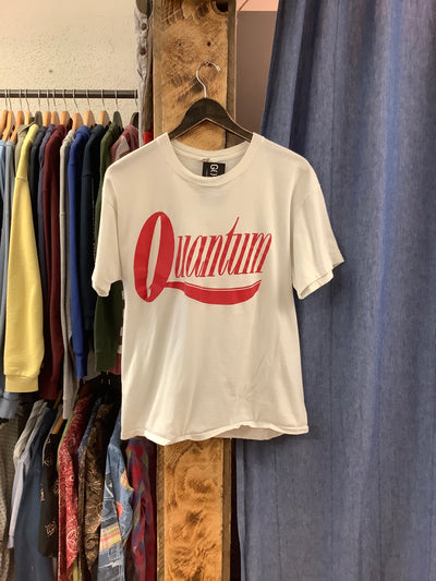 Vintage Quantum White T-Shirt - L