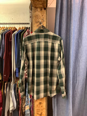 Vintage Carhartt Green Flannel - M