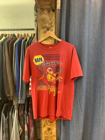 Vintage Napa Racing Red T-Shirt - L