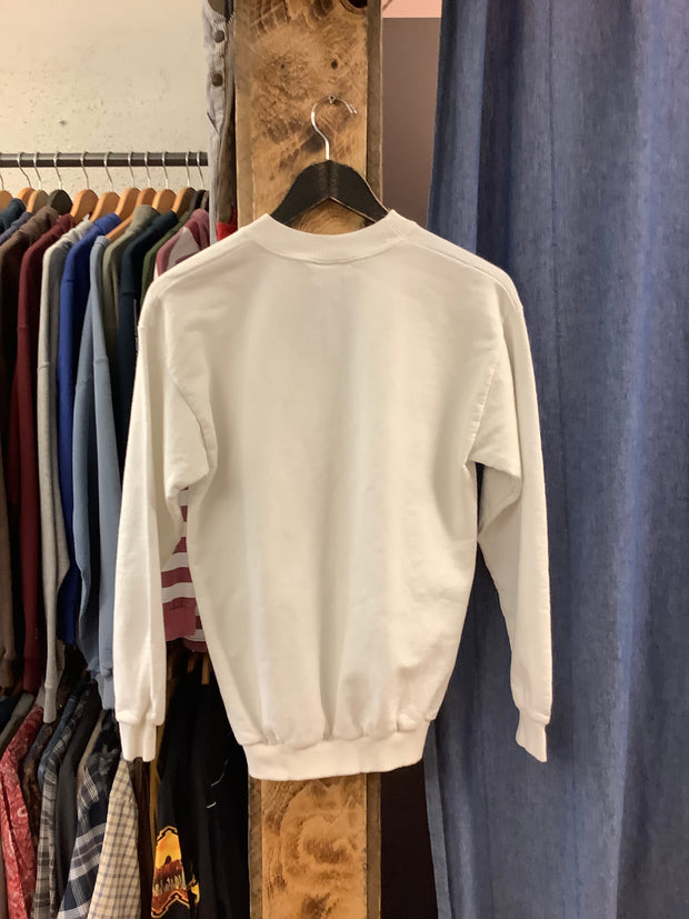Vintage FantasyLand Hotel White Crewneck - M