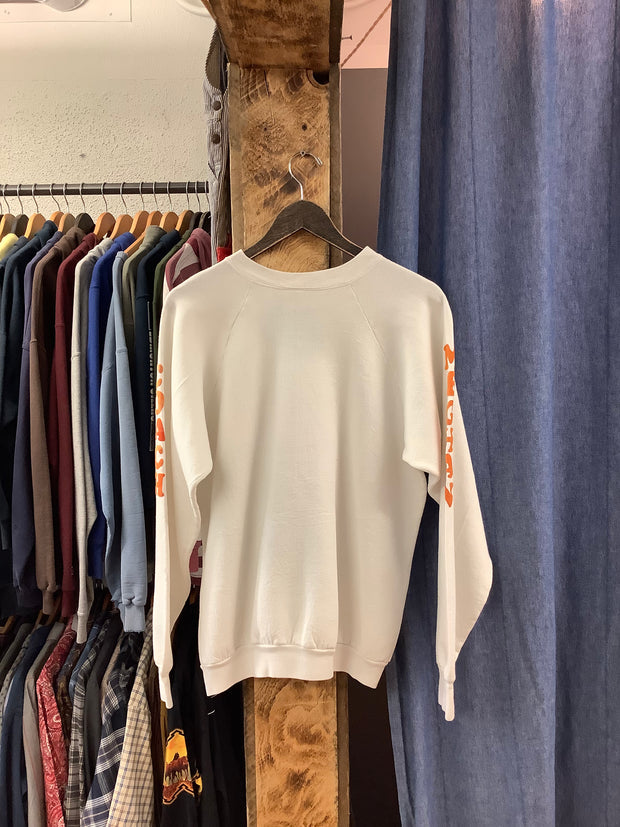 Vintage 1990 Central Divisionals White Crewneck - XL