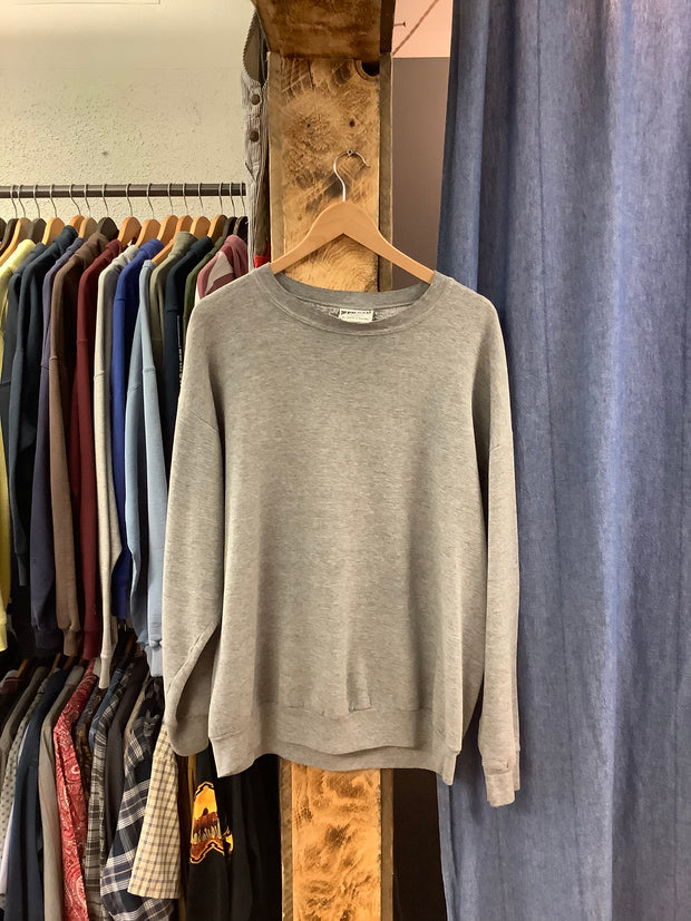 Vintage Gildan Grey Crewneck - XL