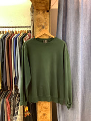 Vintage Green Blank Crewneck - XL