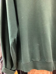 Vintage Green Blank Crewneck - XL