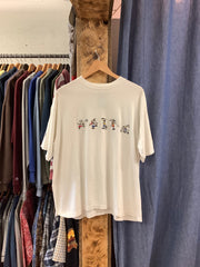 Vintage Mondetta White T-Shirt - XL