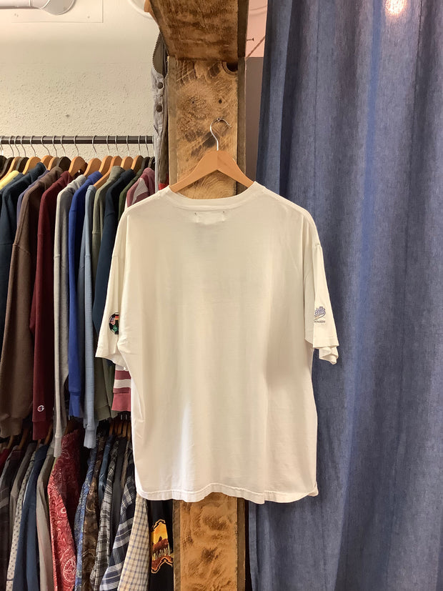 Vintage Mondetta White T-Shirt - XL
