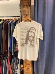 Vintage YYAM Jesus White T-Shirt - M